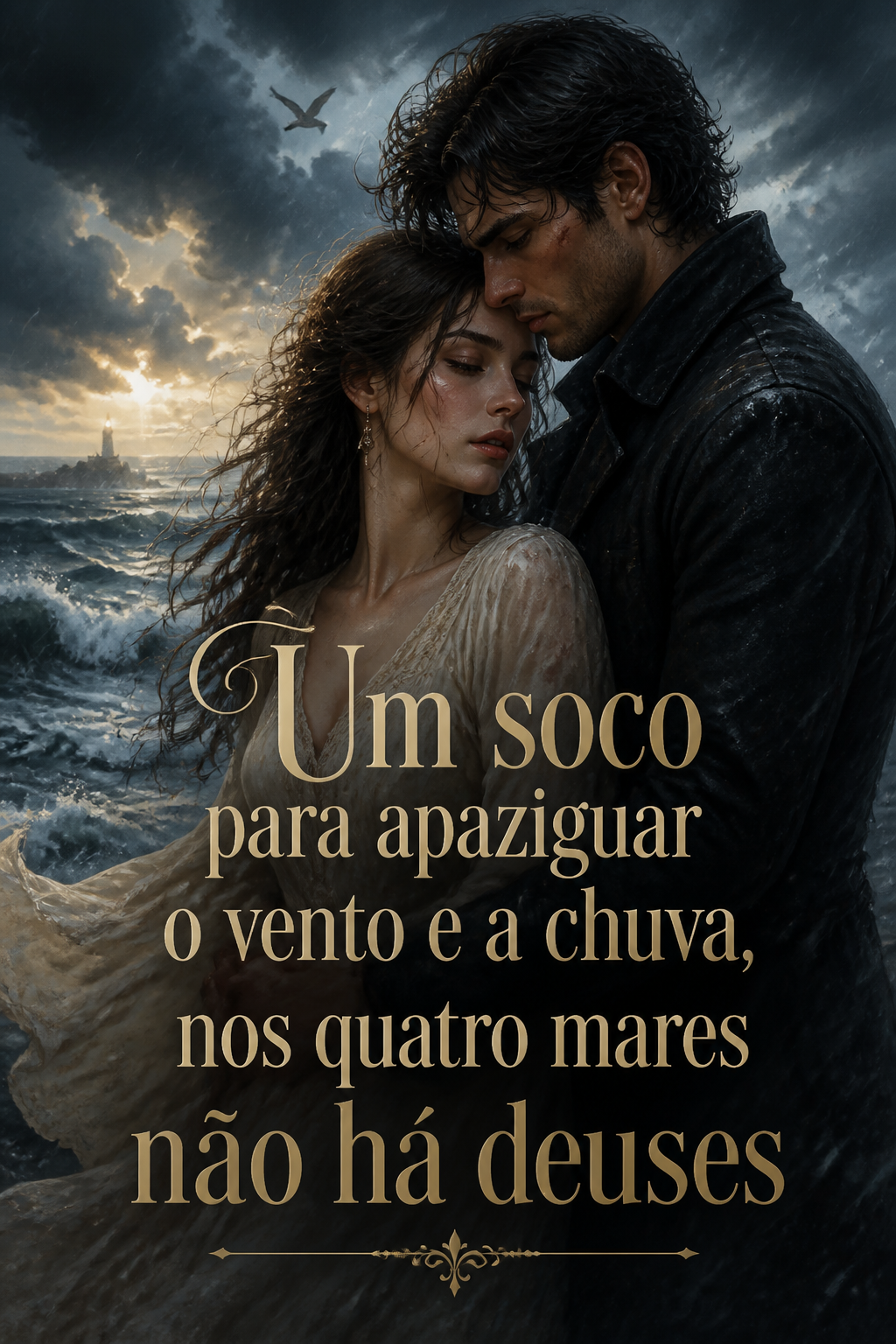 Um soco para apaziguar o vento e a chuva, nos quatro mares não há deuses